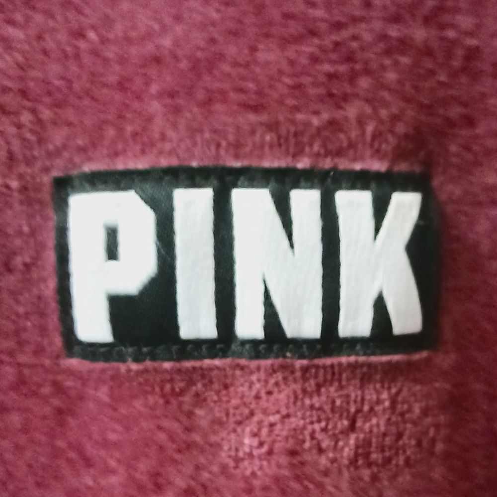 PINK VICTORIA SECRET Velour Light Weight Warm Jacket. - Picture 5 of 11